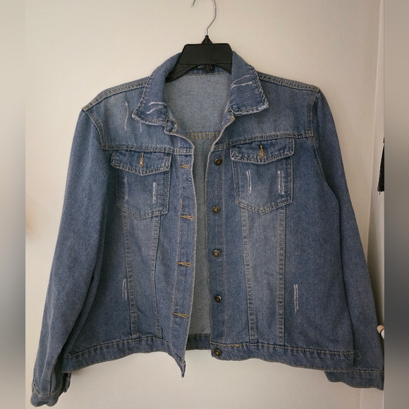 Shein 0XL Jean jacket. - Picture 1 of 3
